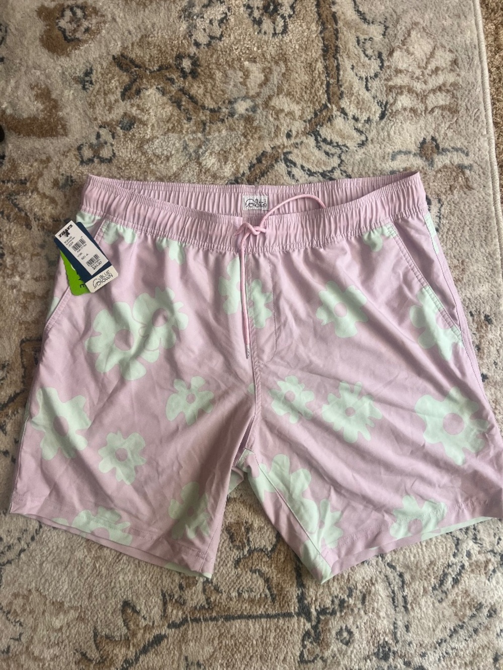 Men’s Floral Swim Trunks